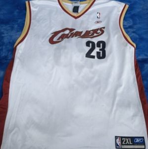 Reebok LeBron James Cleveland cavaliers #23 Jersey size 2XL